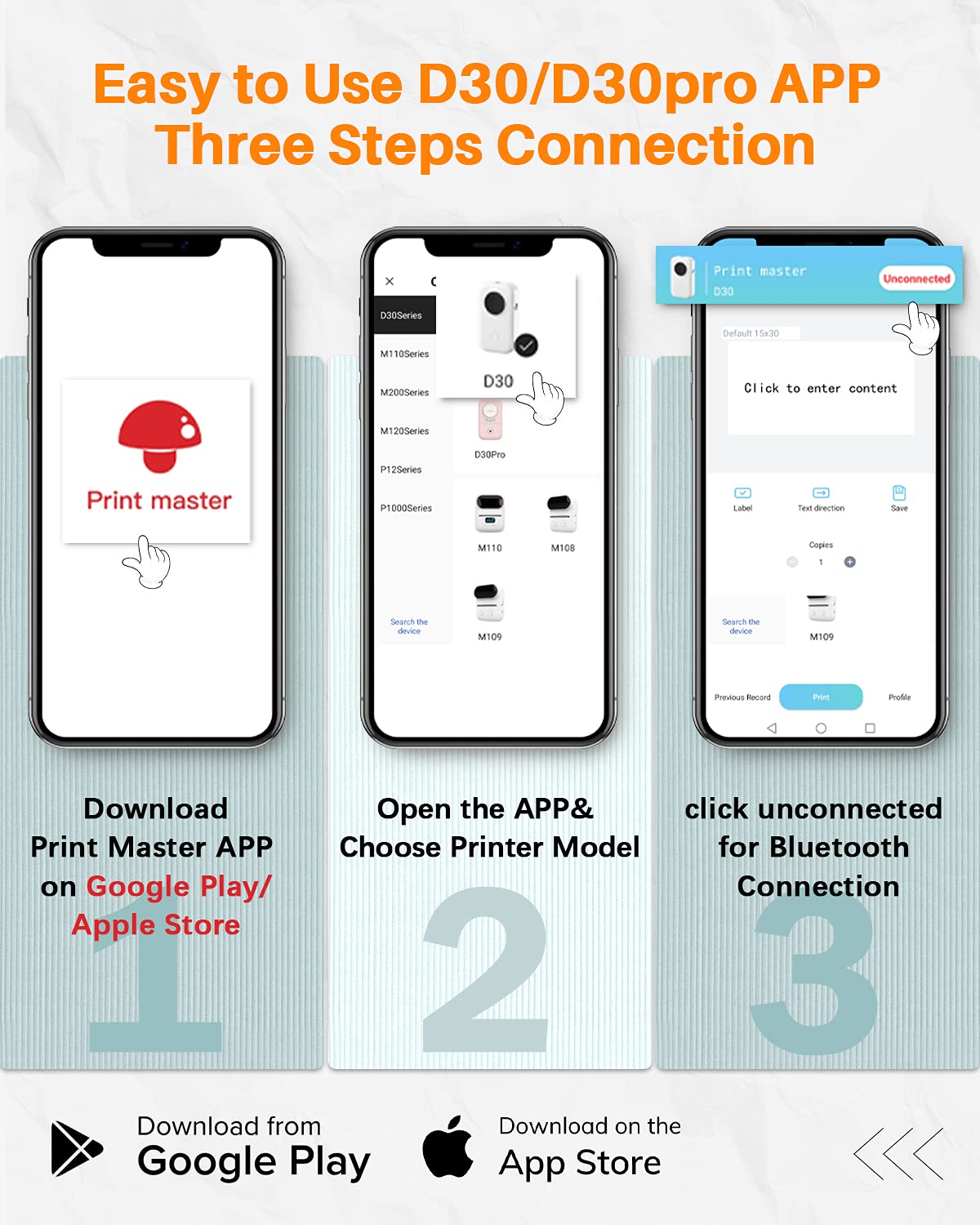 Memoqueen D30 Label Maker-Bluetooth thermal Mini Label Printer-Portable label Maker Machine with tape,Labeler Compatible with Phomemo D30 iOS&Android, Easy to Use for home office organization,Green..