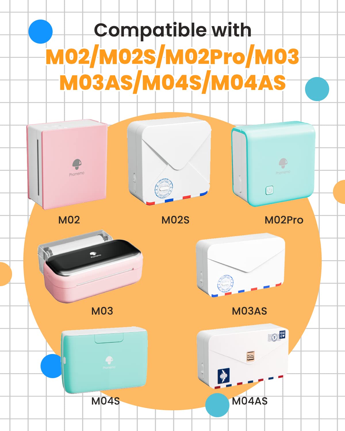 Phomemo M02 Printer Paper - Adhesive Transparent Gold Glitter Sticker Labels, for Phomemo M02/M02 Pro/M02S/M03S/M03AS/M04S/M04AS Pocket Bluetooth Thermal Printer, 50mm, 3 Rolls