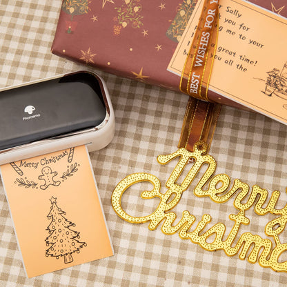 Memoqueen M03 カードストック ペーパー 熱接着ステッカー カード ペーパー ホリデー プリント可能な紙 DIY グリーティング ギフトカード ポストカード スクラップブック モノクロ印刷 80mm*135mm, 100枚, ライトオレンジ